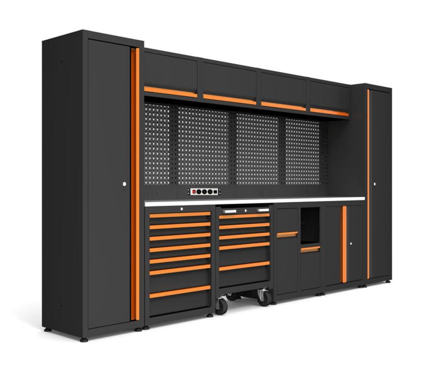 3.74M Bold Series Garage Workbench Storage Solution