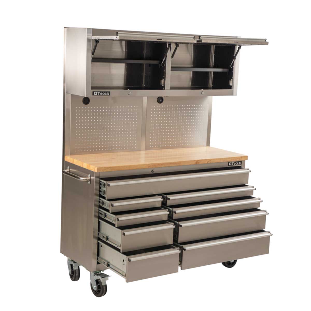 1.4M GTX Stainless Steel Workbench Combo with Mega Drawer