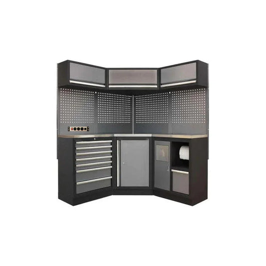 1.6x1.6M Corner Garage workbench COMBO / GT-COMBO1.6x1.6