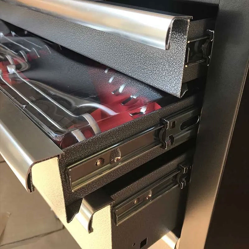 3.9M Workbench, Tool Drawers, Bin & 2 x Single Door Tall Cabinets Set - GT-Combo12