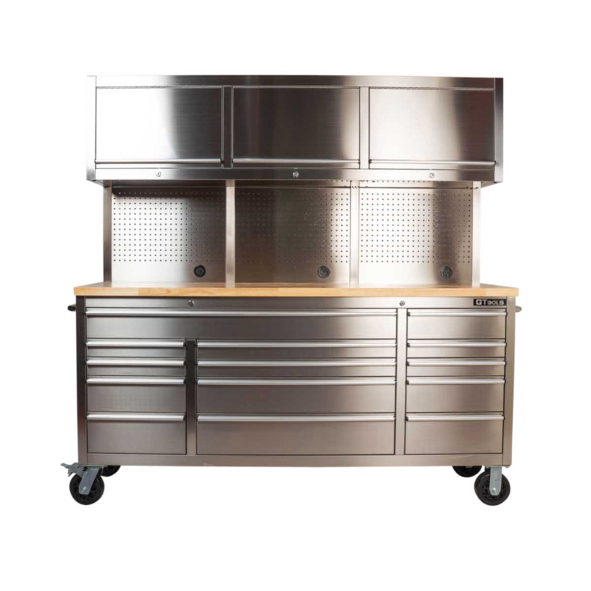 1.8M Stainless Steel Workbench Combo with Mega Drawer