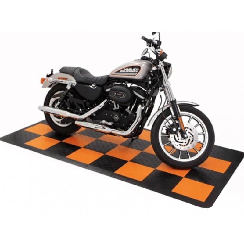 305 series Chequer Plate Garage Floor Tile Box of 22