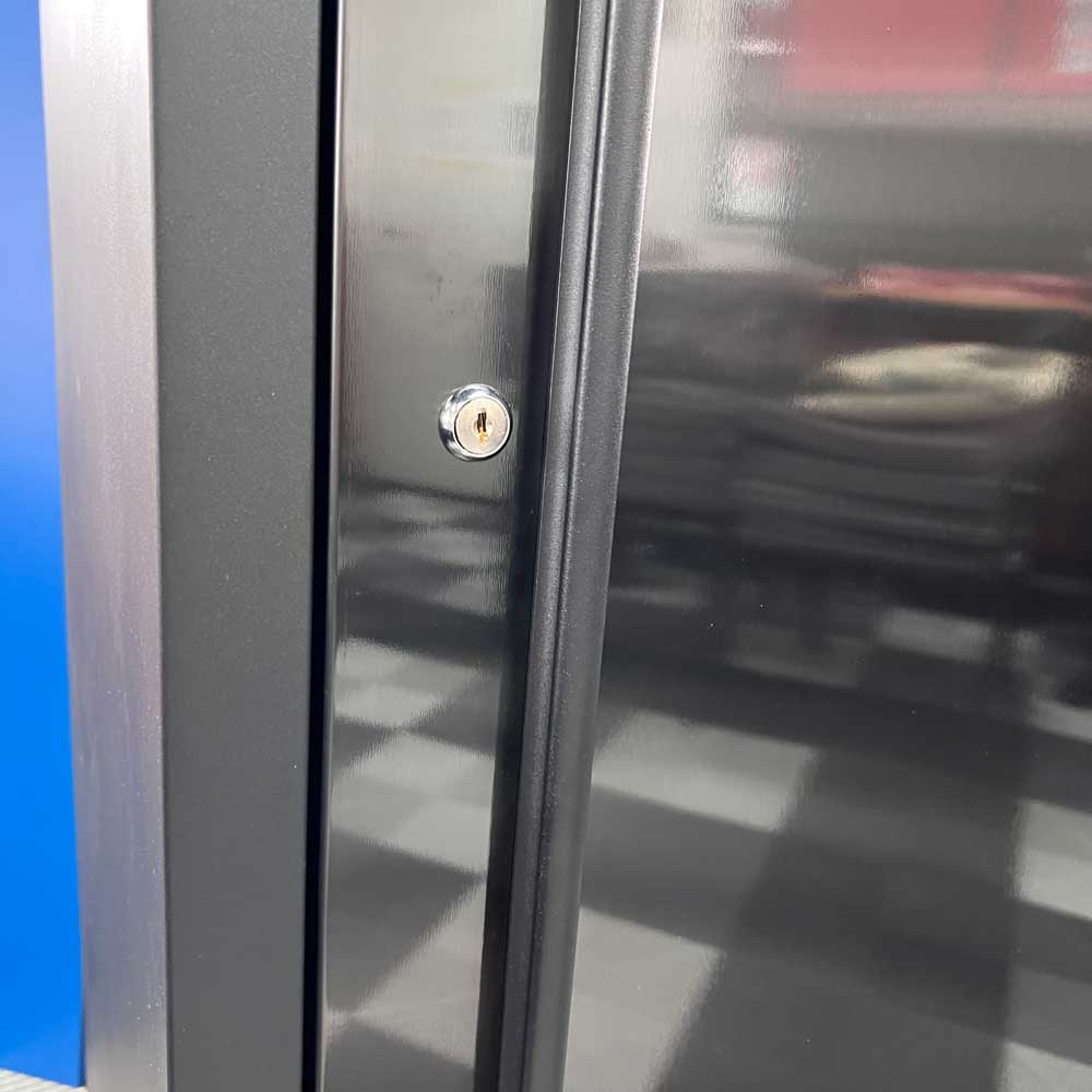 Locker cabinet Black Tinted or Stainless Steel