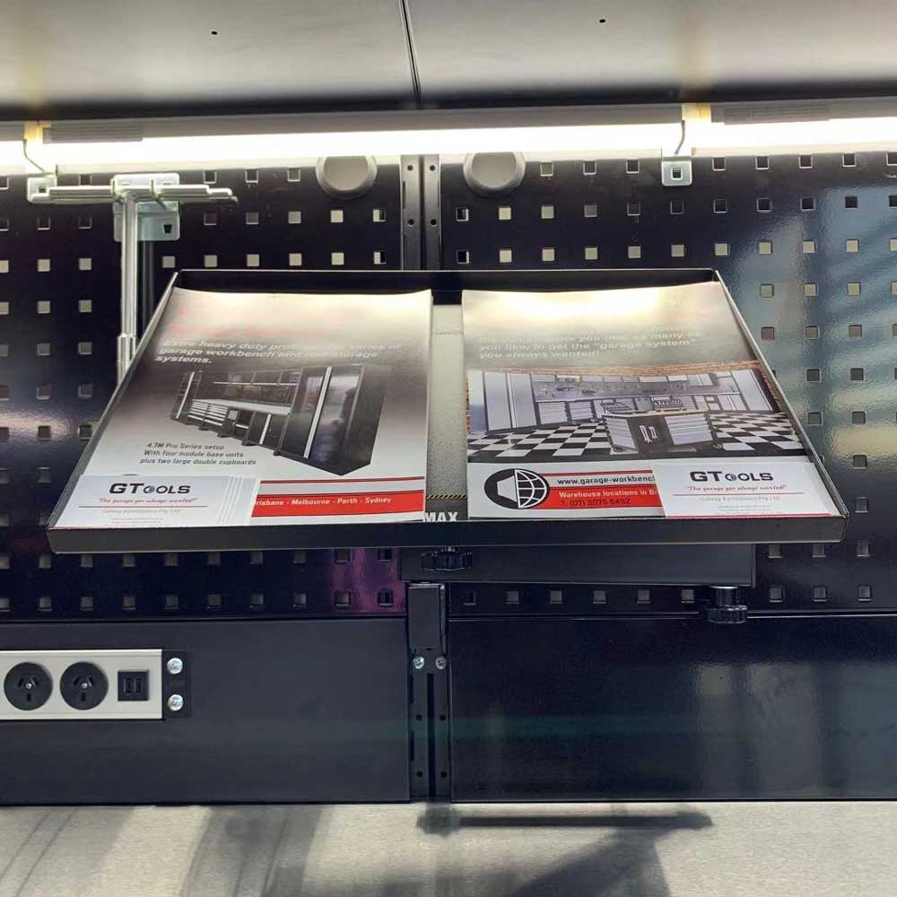 Muti-Purpose Arm and Adjustable Tray Screen Support