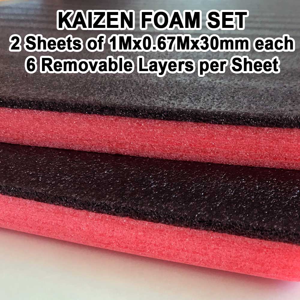Kaizen Easy Peel Tool Foam (2 pack) 1Mx0.67Mx30mm per sheet