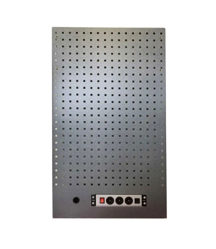 Steel Pegboard 1052mm x 614mm with Powerboard