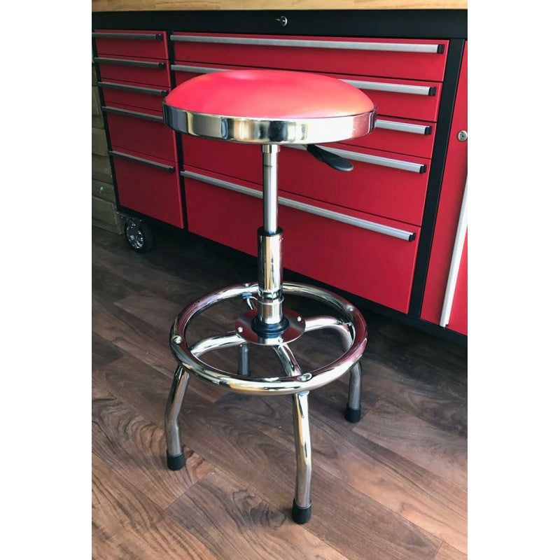 Garage Workshop Pneumatic Stool with Swivel Seat