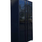 Black Tinted Stainless Steel Double Door Locker Cabinet