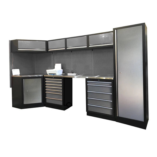 2.0m Workbench, Corner Module and Single Door Locker