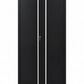 Black Powder Coated Double Door Locker Cabinet