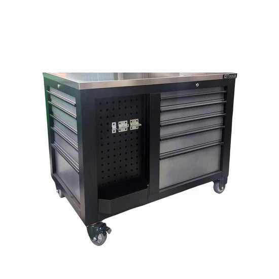 Island Bench and Tool Storage with Free Accessories Set