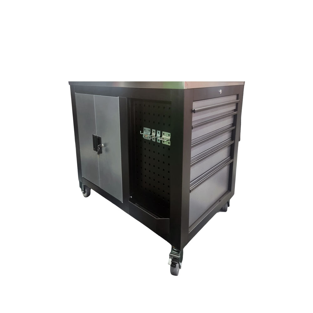 Island Bench and Tool Storage with Free Accessories Set