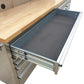 2.4M Stainless Steel Workbench Mega Drawer Tool Chest