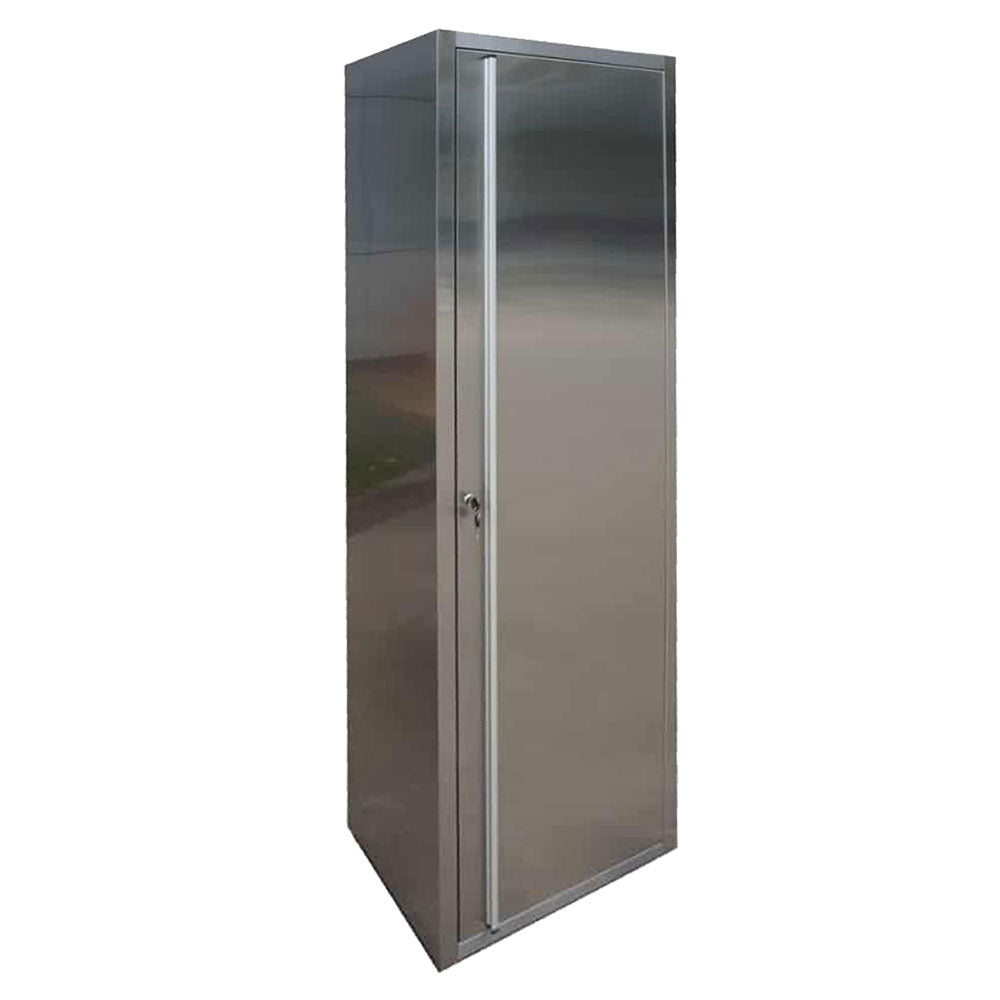 Locker cabinet Black Tinted or Stainless Steel