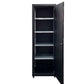 1.8M Black Tinted or Stainless Steel Locker cabinet