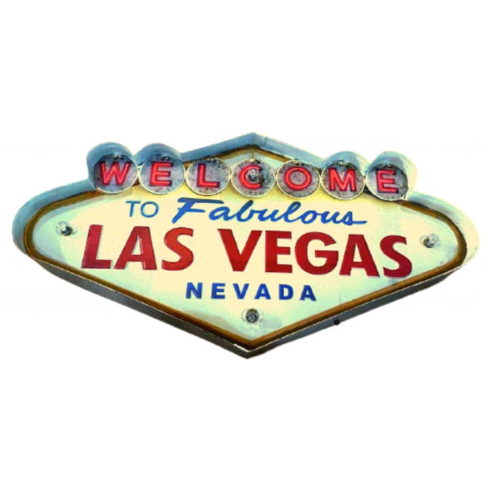 48cm Man Cave LED Sign Las Vegas