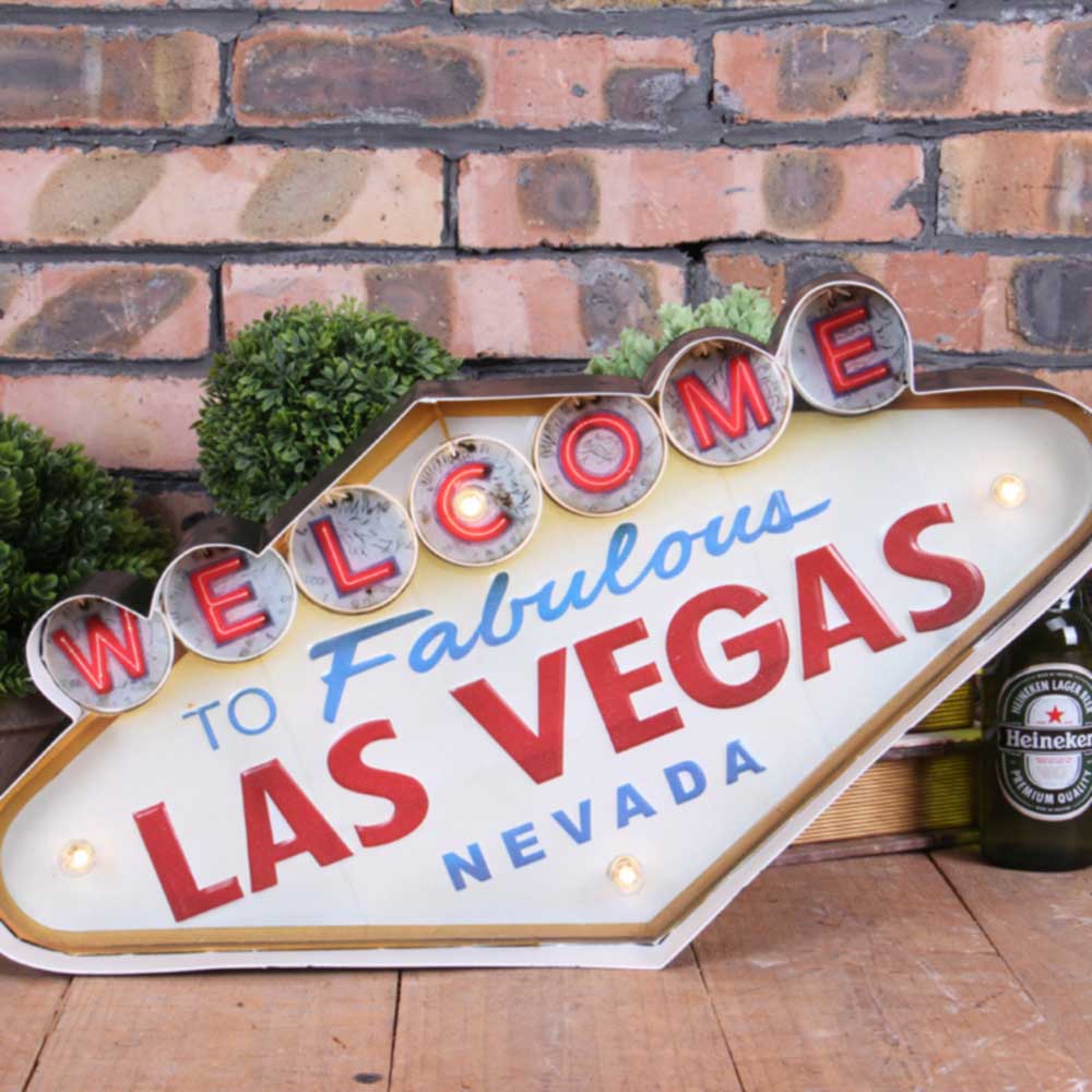 48cm Man Cave LED Sign Las Vegas